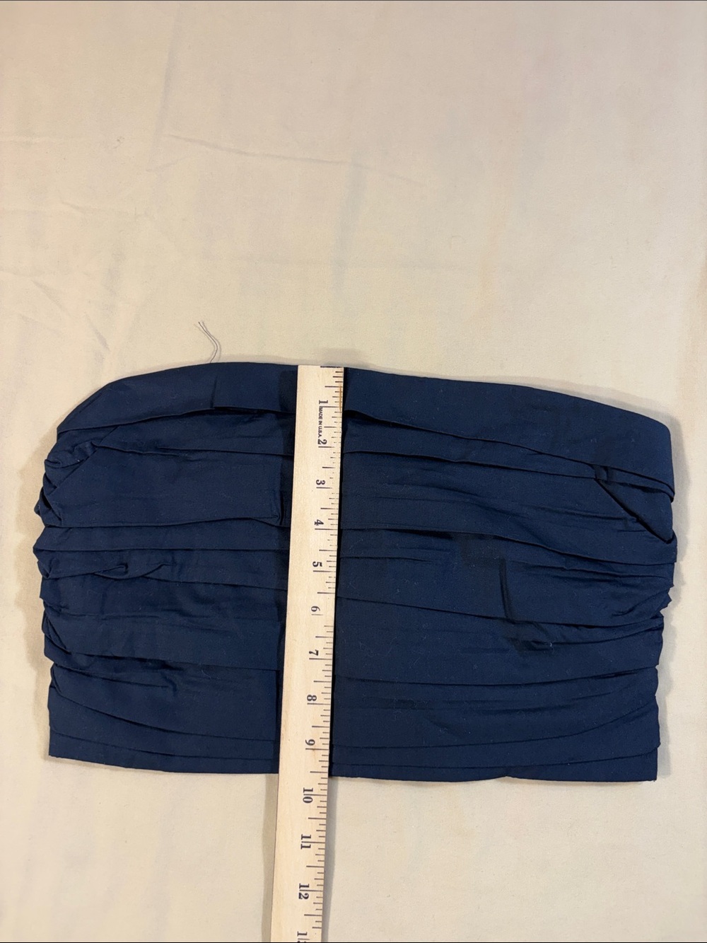 Abercrombie & Fitch NWT Black Festival Smocked Strapless Tube Top Women's Medium - Picture 5 of 12